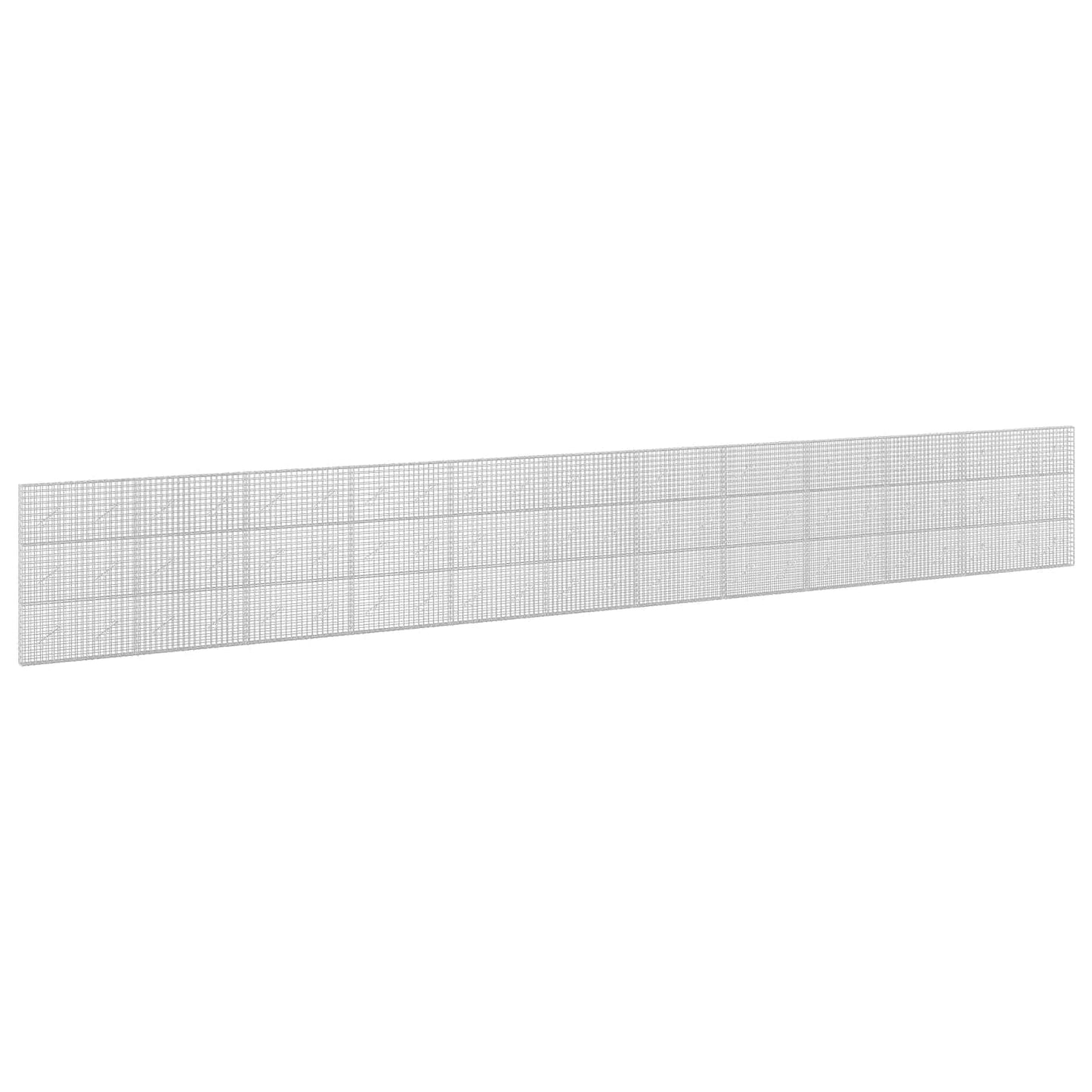 vidaXL Γκαμπιόν με σύρμα 5 mm και πλέγμα 5x5 cm 1150x10x150 εκ