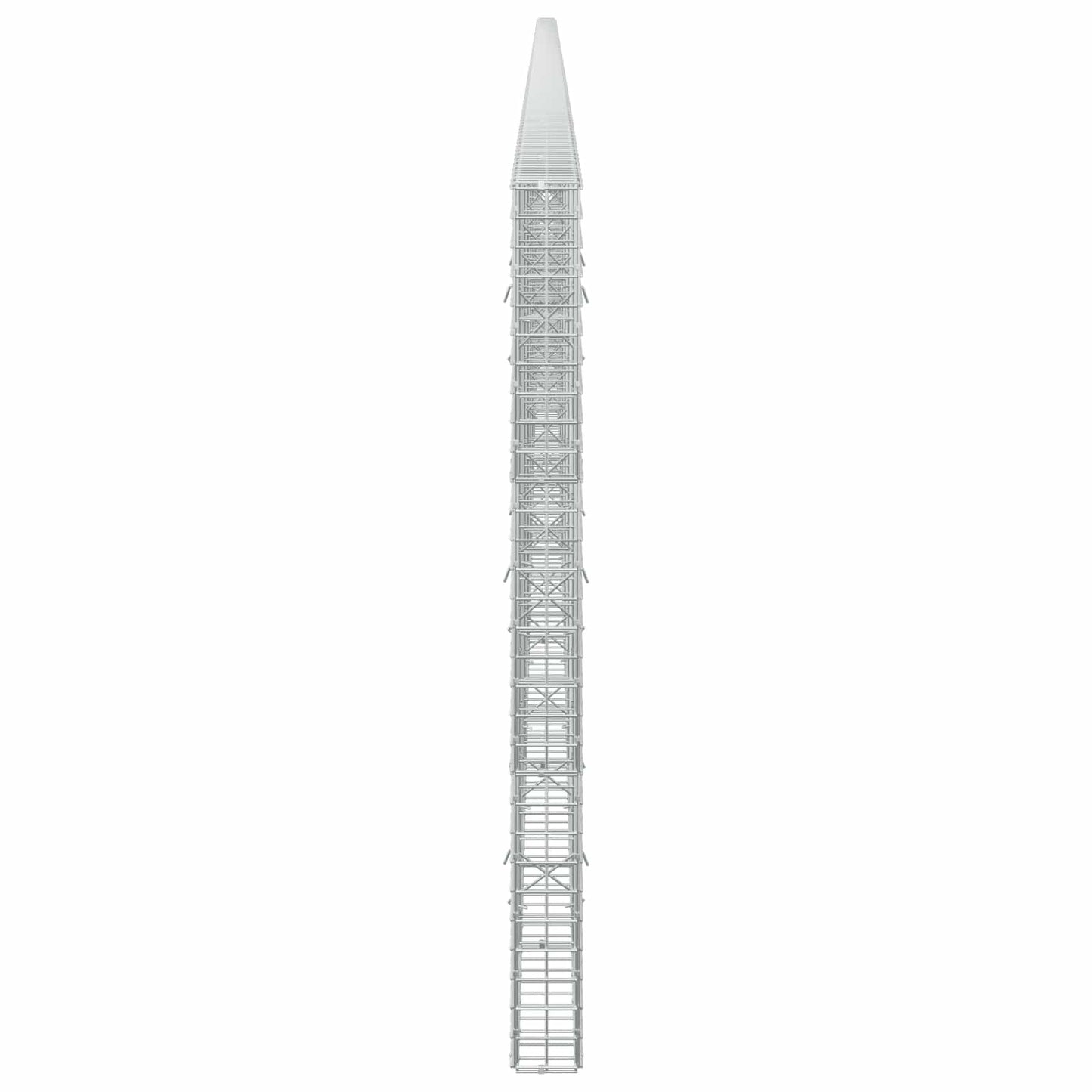 vidaXL Γκαμπιόν με σύρμα 5 mm και πλέγμα 5x5 cm 1150x10x150 εκ