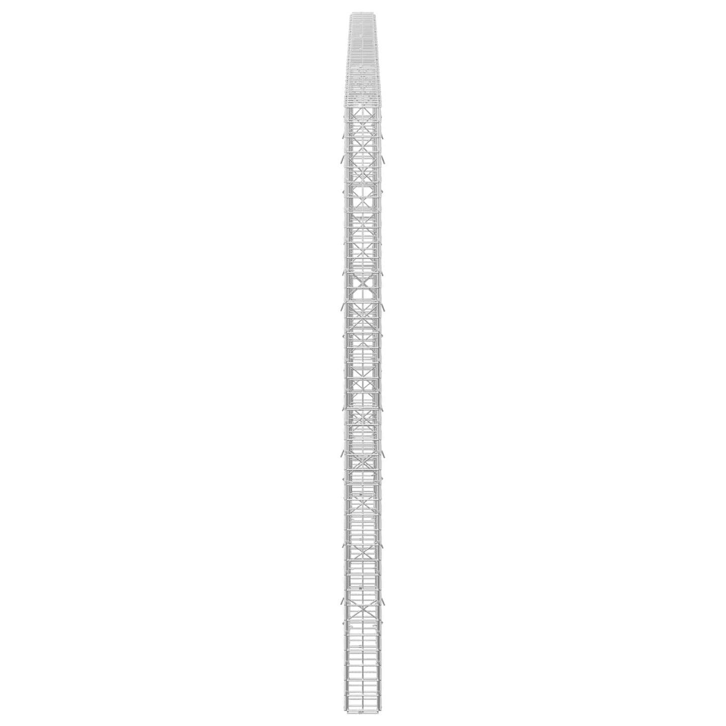 vidaXL Γκαμπιόν με σύρμα 5 mm και πλέγμα 5x5 cm 300x10x200 εκ