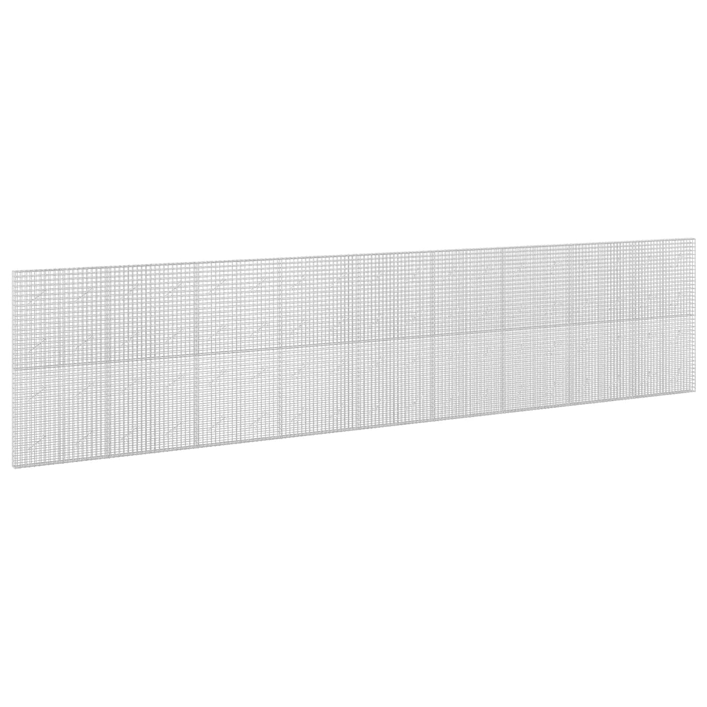 vidaXL Γκαμπιόν με σύρμα 5 mm και πλέγμα 5x5 cm 900x10x200 εκ