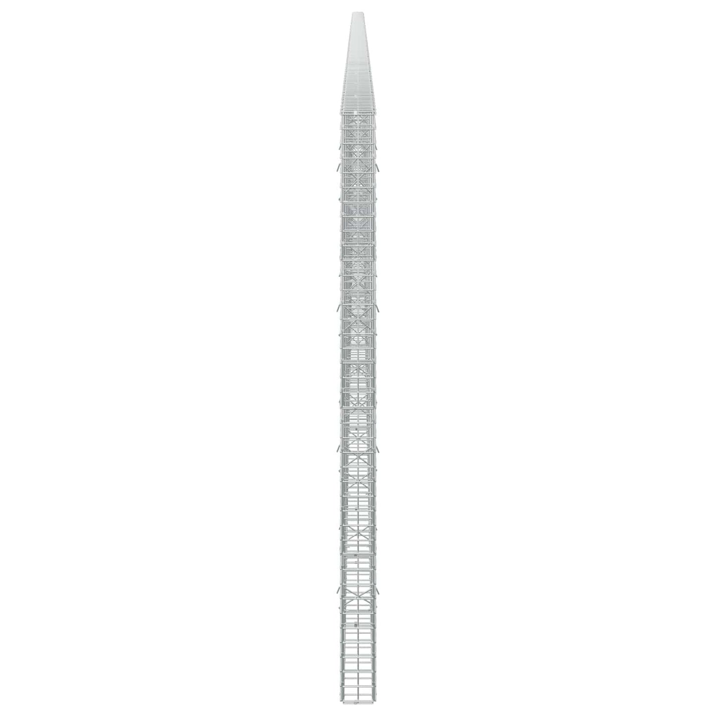 vidaXL Γκαμπιόν με σύρμα 5 mm και πλέγμα 5x5 cm 950x10x200 εκ