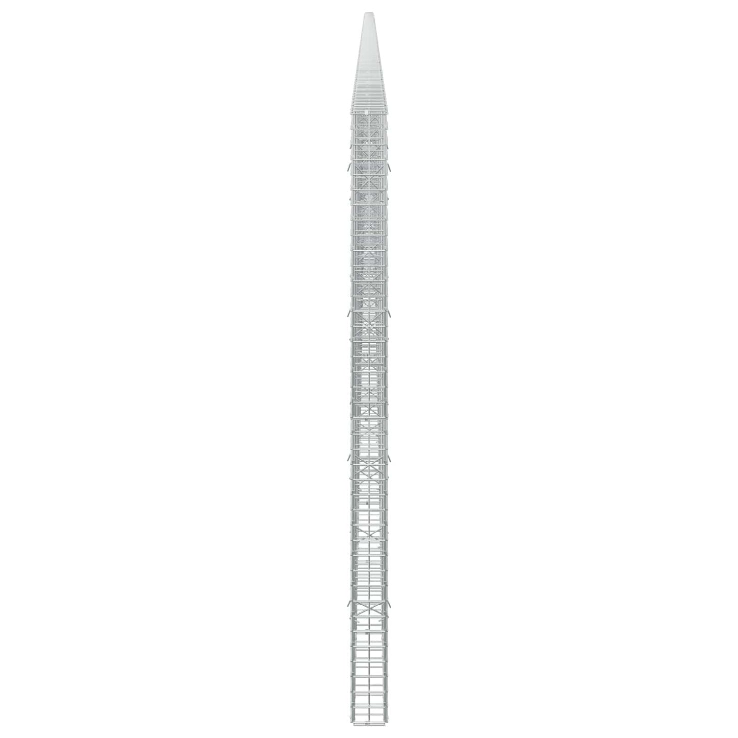vidaXL Γκαμπιόν με σύρμα 5 mm και πλέγμα 5x5 cm 1150x10x200 εκ