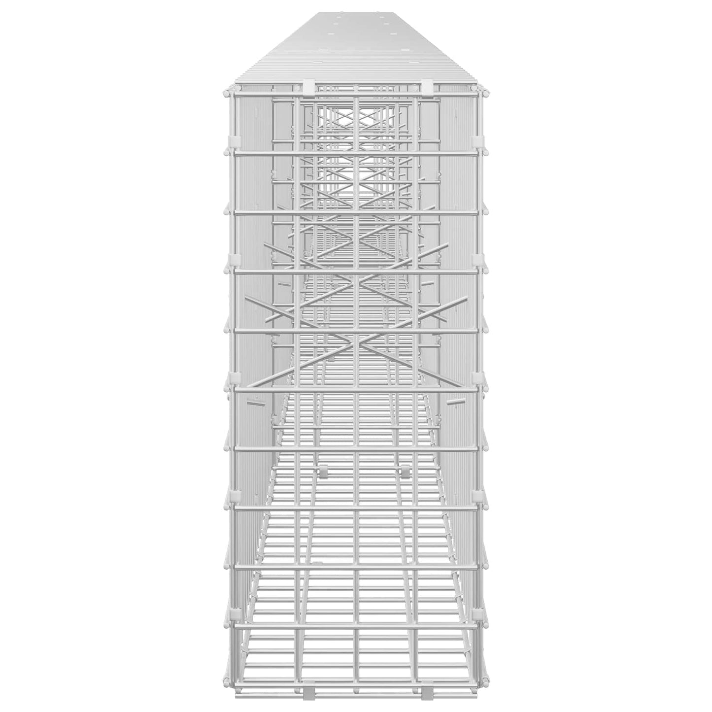 vidaXL Γκαμπιόν με σύρμα 5 mm και πλέγμα 5x5 cm 500x20x50 εκ