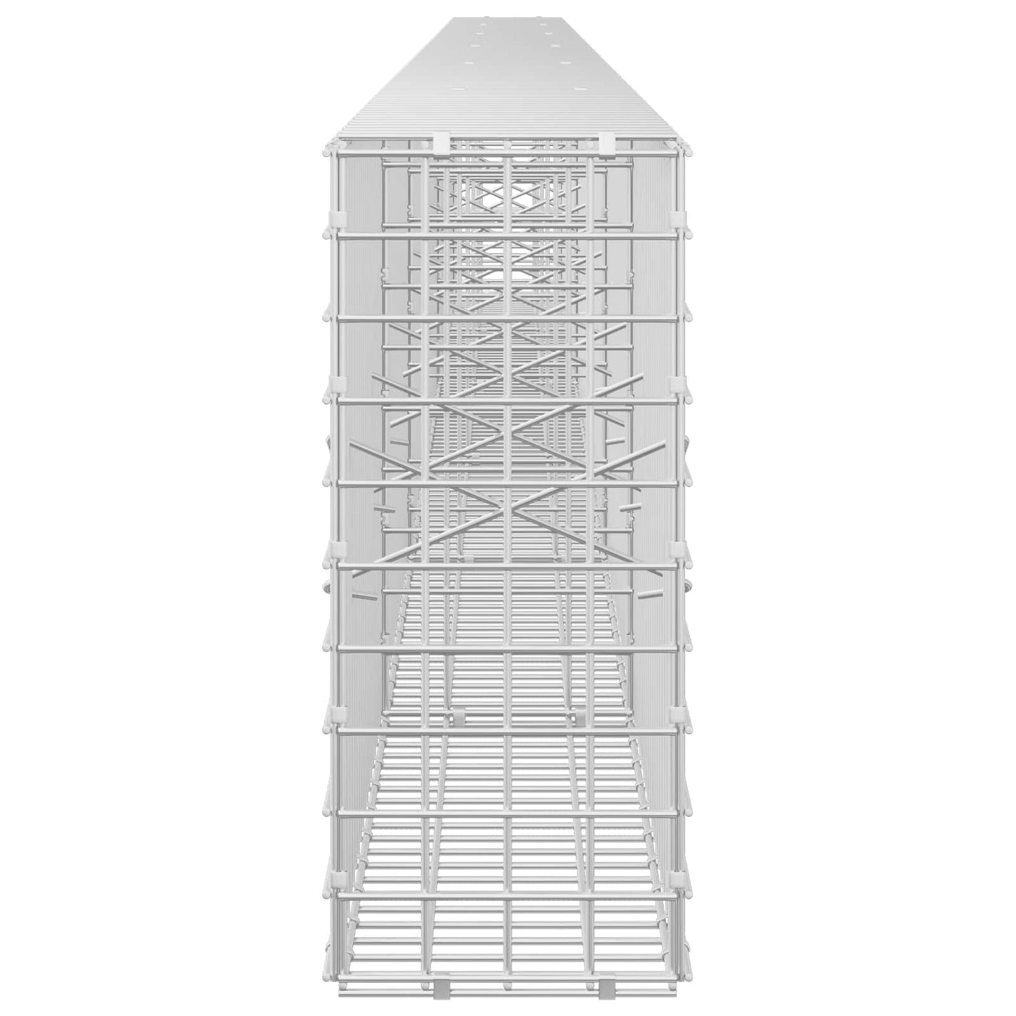 vidaXL Γκαμπιόν με σύρμα 5 mm και πλέγμα 5x5 cm 600x20x50 εκ