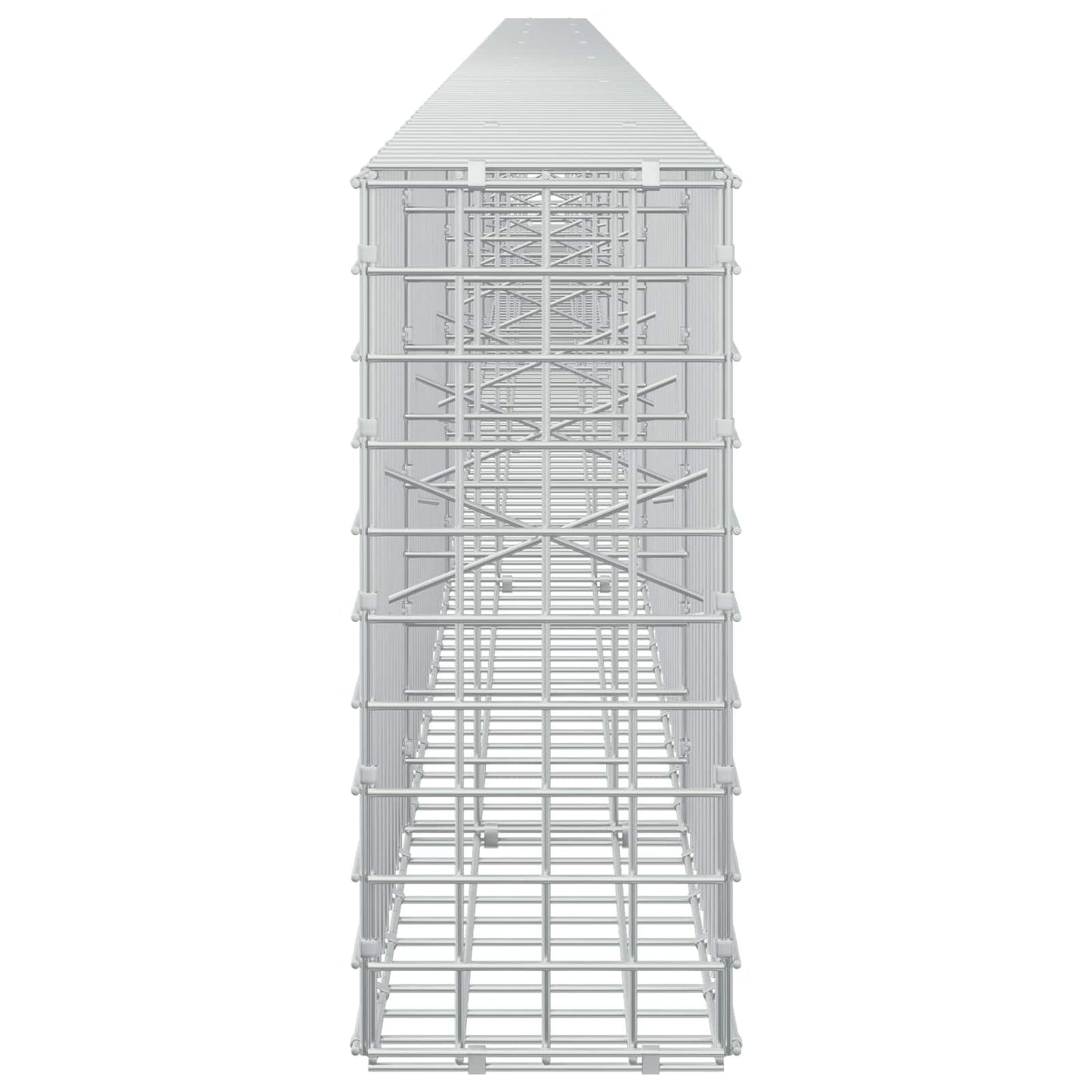 vidaXL Γκαμπιόν με σύρμα 5 mm και πλέγμα 5x5 cm 650x20x50 εκ