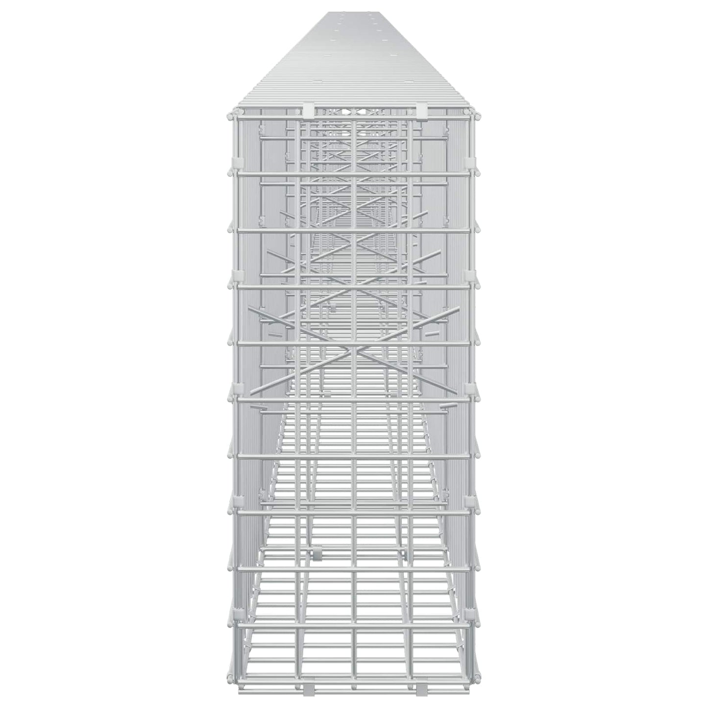vidaXL Γκαμπιόν με σύρμα 5 mm και πλέγμα 5x5 cm 750x20x50 εκ
