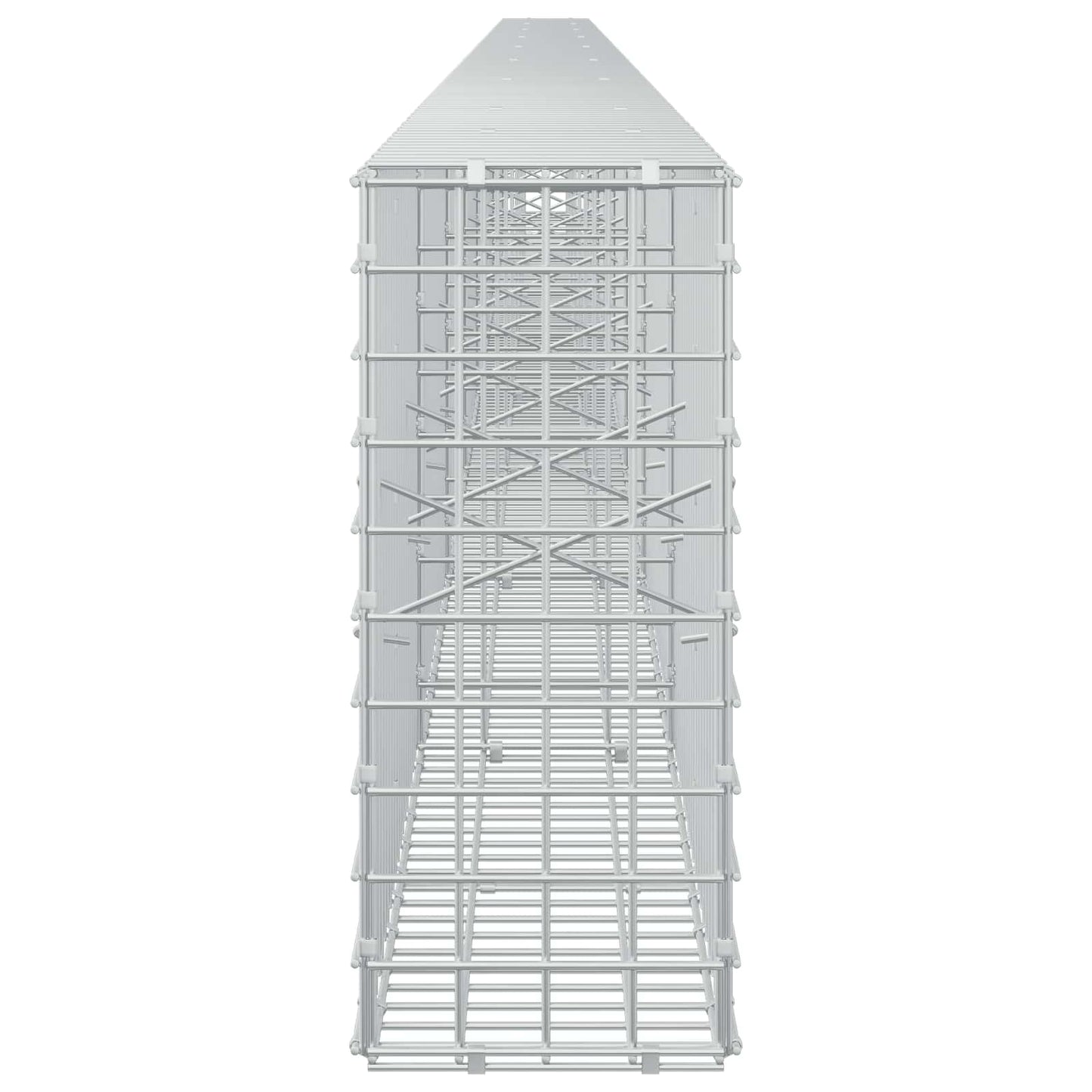 vidaXL Γκαμπιόν με σύρμα 5 mm και πλέγμα 5x5 cm 800x20x50 εκ