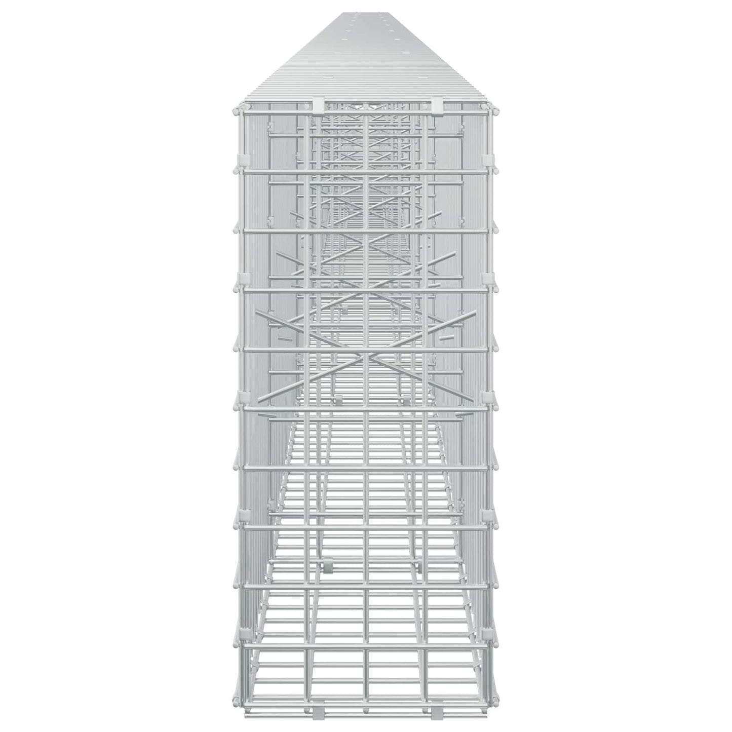 vidaXL Γκαμπιόν με σύρμα 5 mm και πλέγμα 5x5 cm 850x20x50 εκ