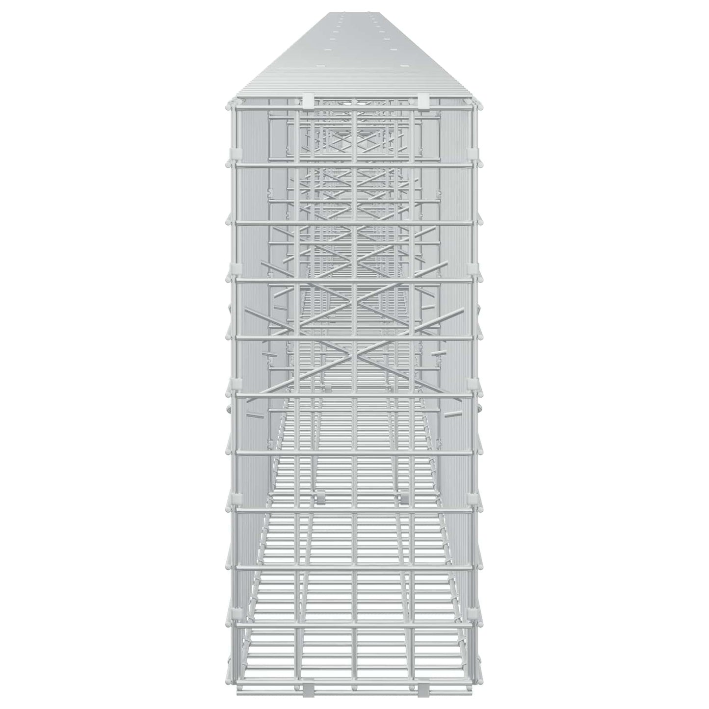 vidaXL Γκαμπιόν με σύρμα 5 mm και πλέγμα 5x5 cm 1000x20x50 εκ