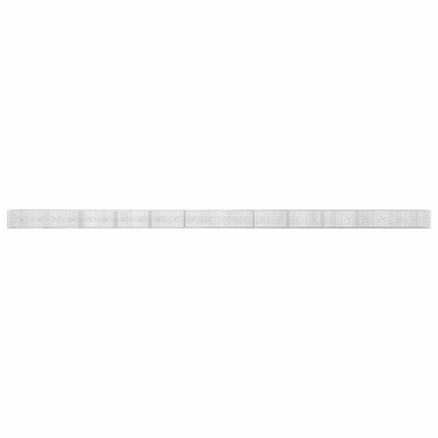vidaXL Γκαμπιόν με σύρμα 5 mm και πλέγμα 5x5 cm 1200x20x50 εκ