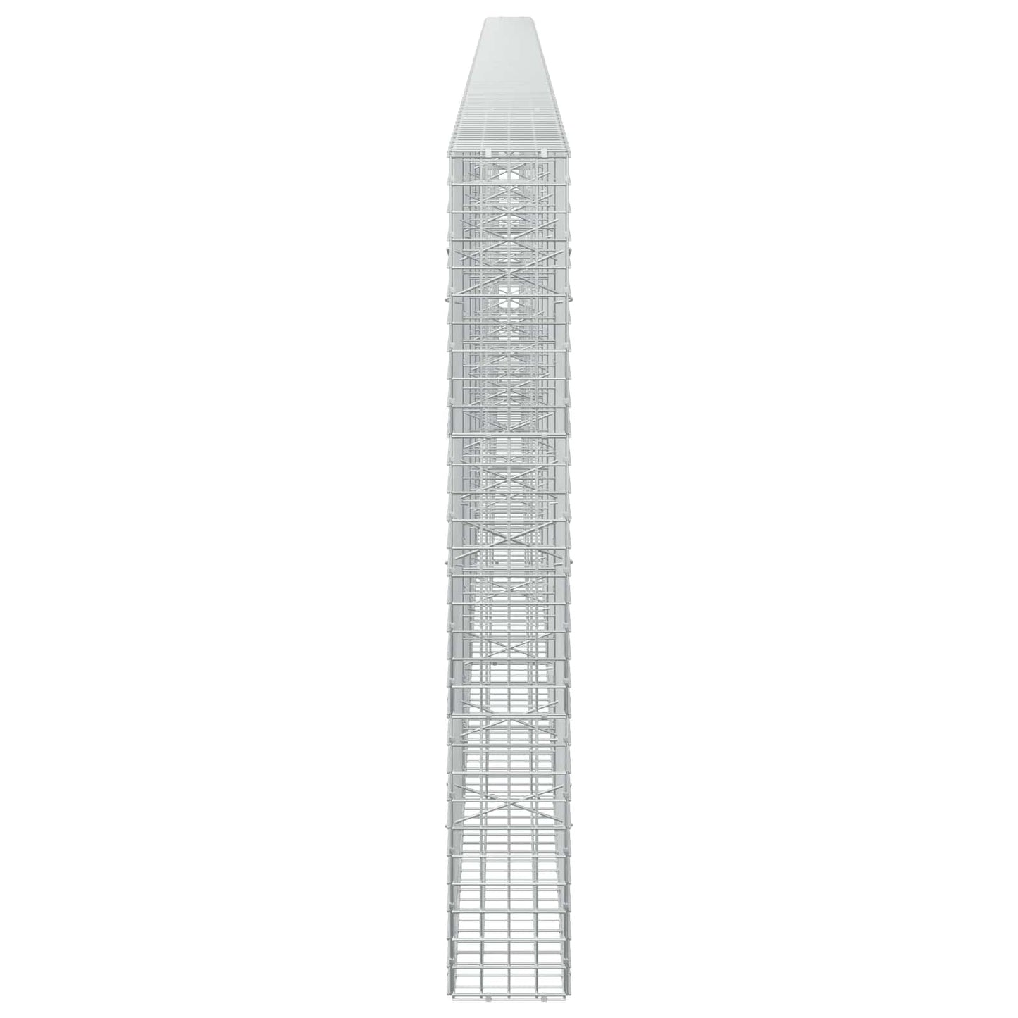 vidaXL Γκαμπιόν με σύρμα 5 mm και πλέγμα 5x5 cm 700x20x150 εκ