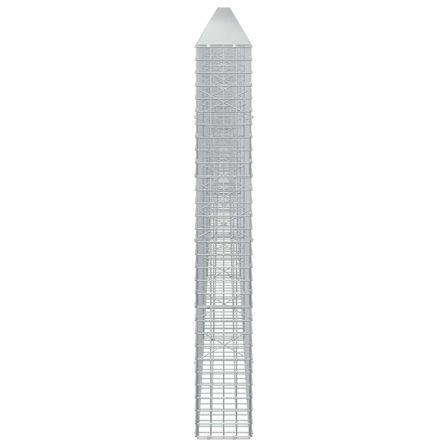 vidaXL Γκαμπιόν με σύρμα 5 mm και πλέγμα 5x5 cm 1150x20x150 εκ