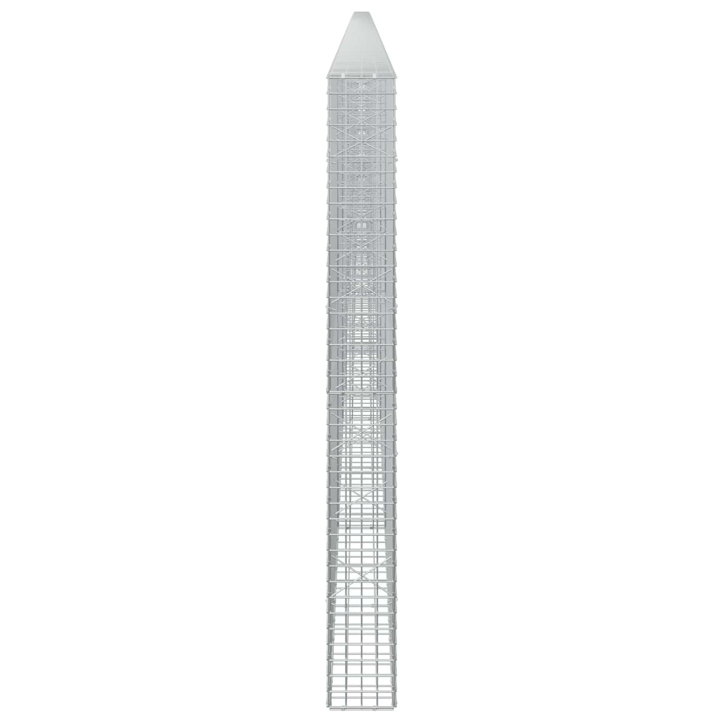 vidaXL Γκαμπιόν με σύρμα 5 mm και πλέγμα 5x5 cm 1000x20x200 εκ.