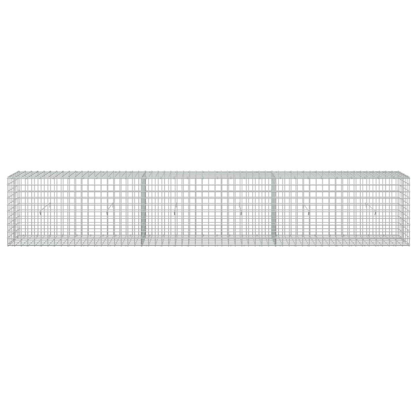 vidaXL Γκαμπιόν με σύρμα 5 mm και πλέγμα 5x5 cm 300x30x50 εκ