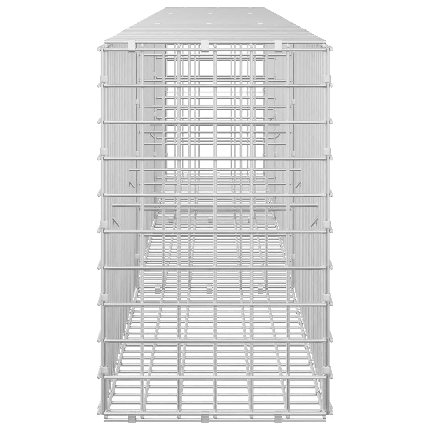 vidaXL Γκαμπιόν με σύρμα 5 mm και πλέγμα 5x5 cm 300x30x50 εκ
