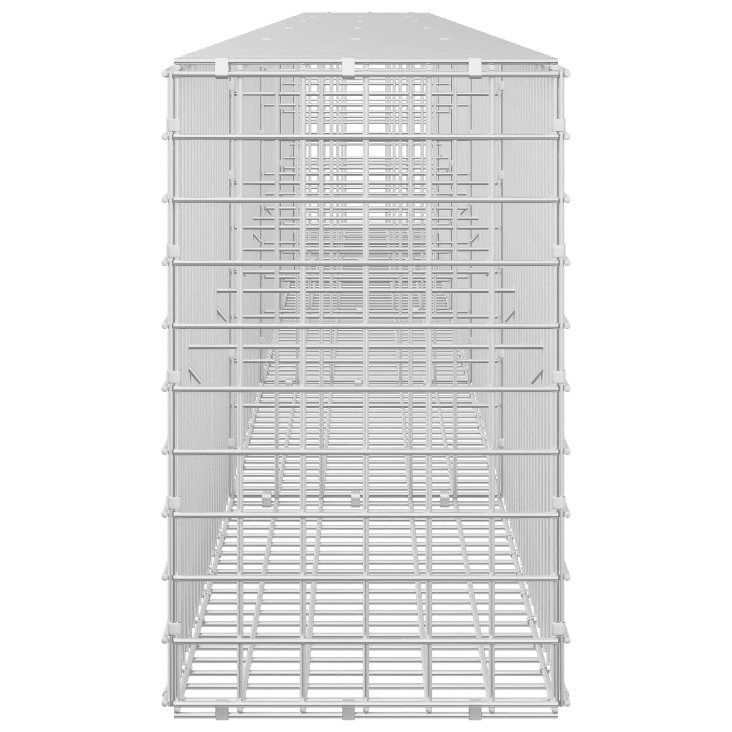 vidaXL Γκαμπιόν με σύρμα 5 mm και πλέγμα 5x5 cm 500x30x50 εκ