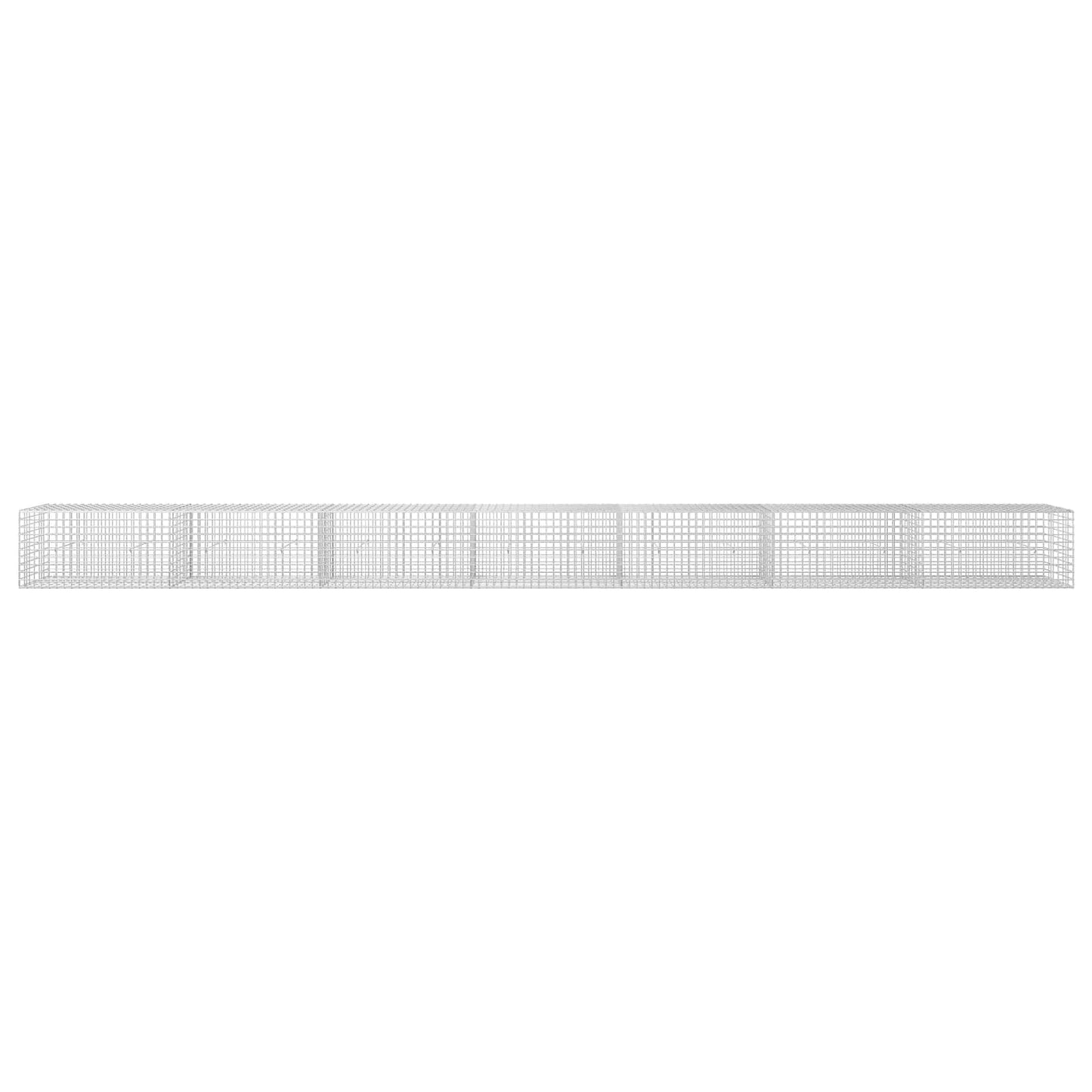 vidaXL Γκαμπιόν με σύρμα 5 mm και πλέγμα 5x5 cm 700x30x50 εκ.