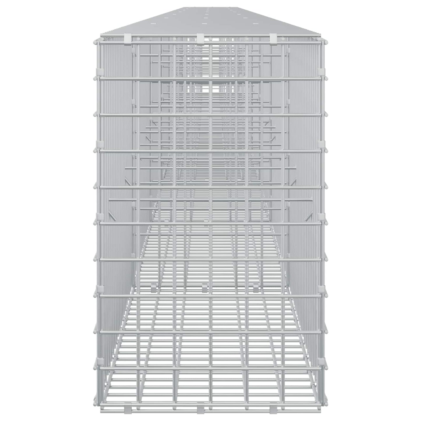 vidaXL Γκαμπιόν με σύρμα 5 mm και πλέγμα 5x5 cm 750x30x50 εκ