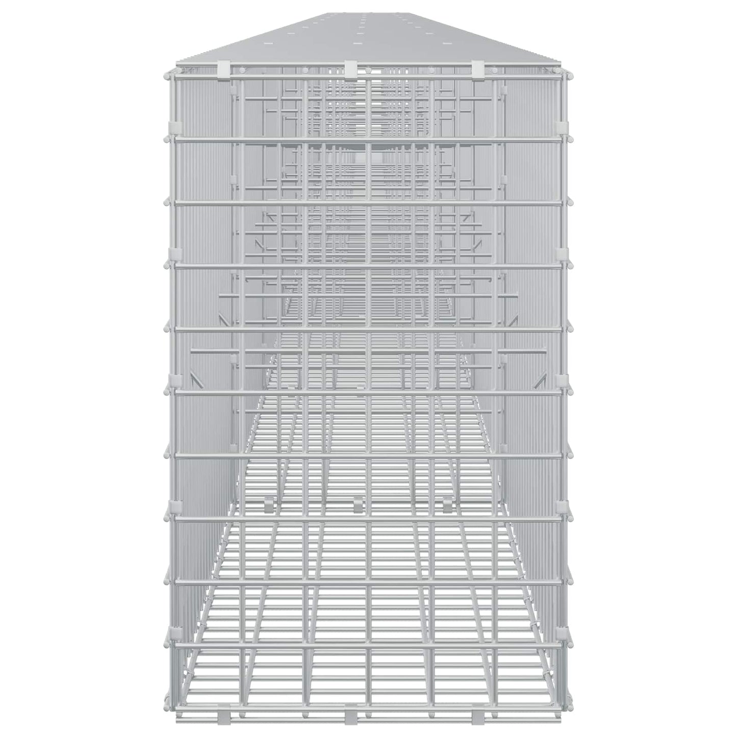 vidaXL Γκαμπιόν με σύρμα 5 mm και πλέγμα 5x5 cm 900x30x50 εκ