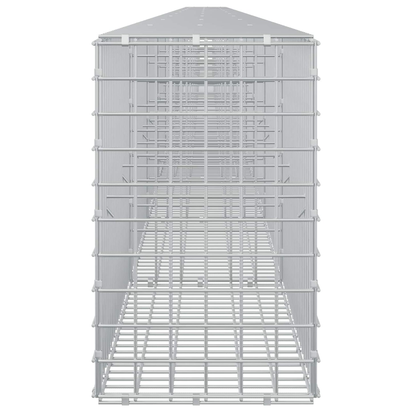 vidaXL Γκαμπιόν με σύρμα 5 mm και πλέγμα 5x5 cm 1050x30x50 εκ