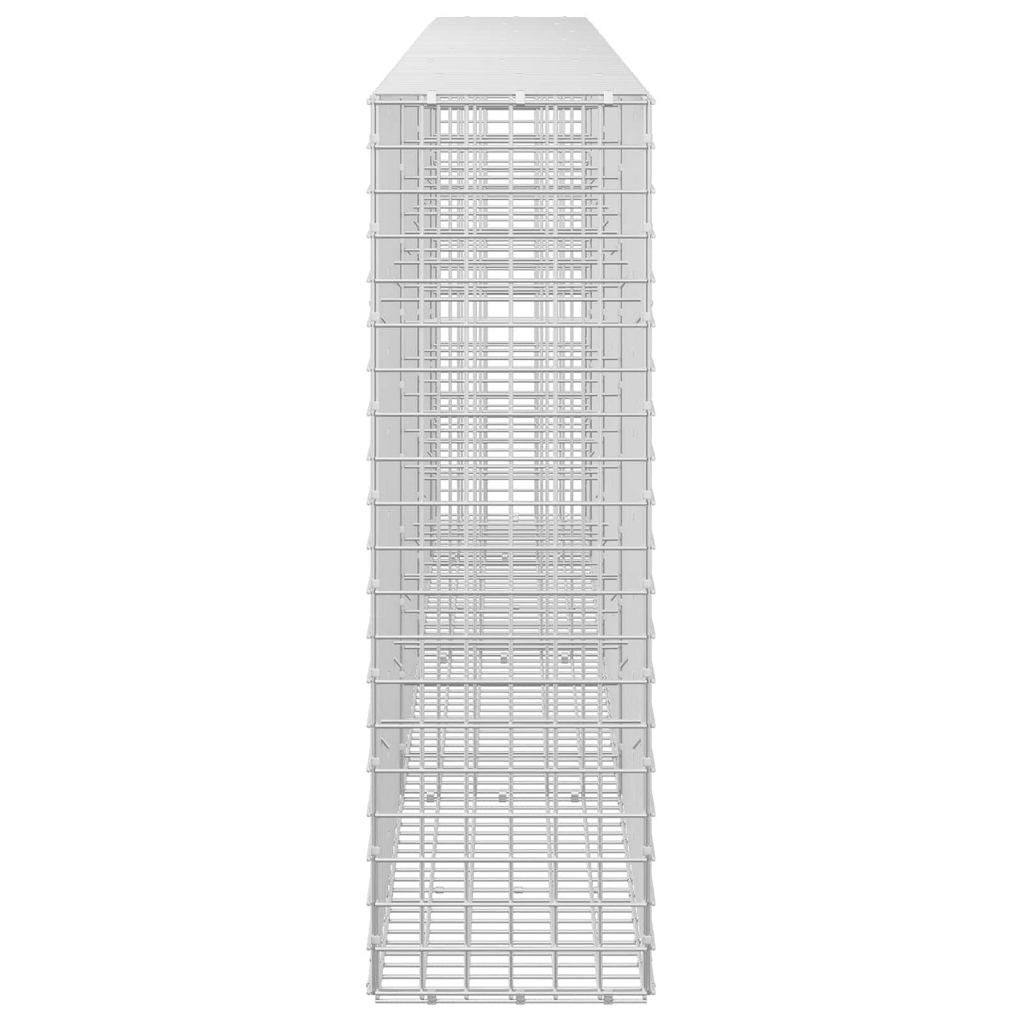 vidaXL Γκαμπιόν με σύρμα 5 mm και πλέγμα 5x5 cm 350x30x100 εκ