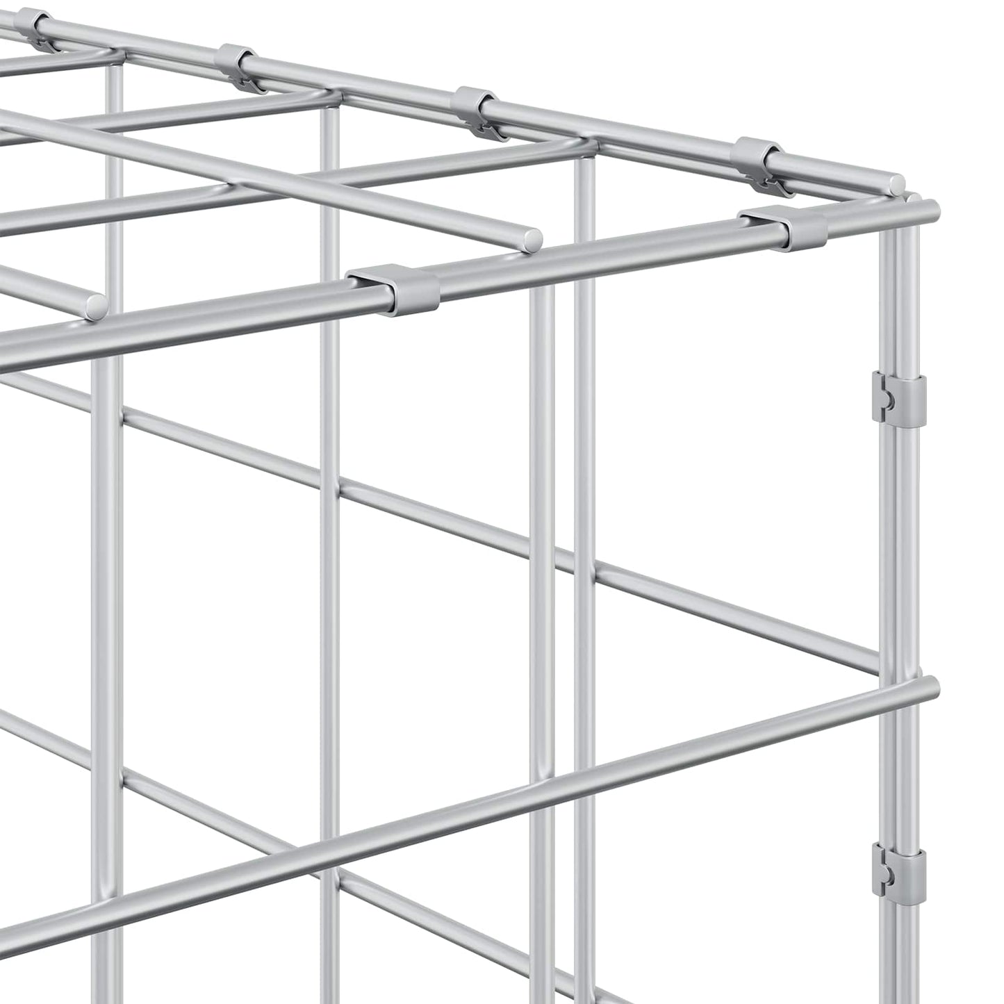 vidaXL Γκαμπιόν με σύρμα 5 mm και πλέγμα 5x5 cm 700x30x100 εκ