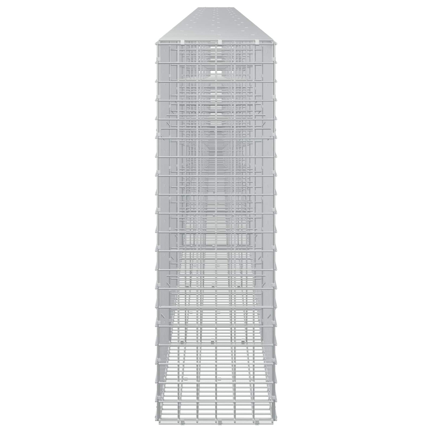 vidaXL Γκαμπιόν με σύρμα 5 mm και πλέγμα 5x5 cm 950x30x100 εκ
