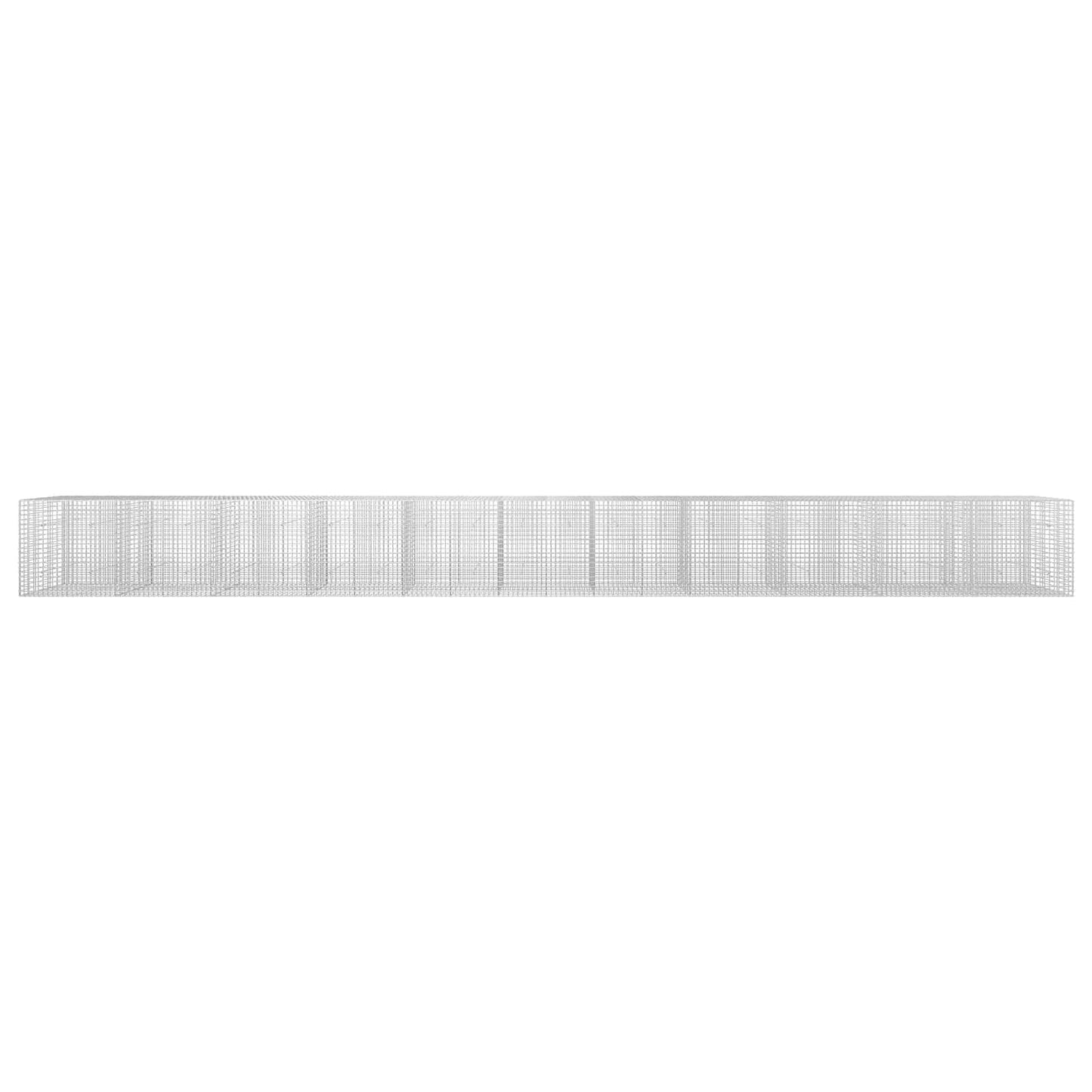 vidaXL Γκαμπιόν με σύρμα 5 mm και πλέγμα 5x5 cm 1100x30x100 εκ