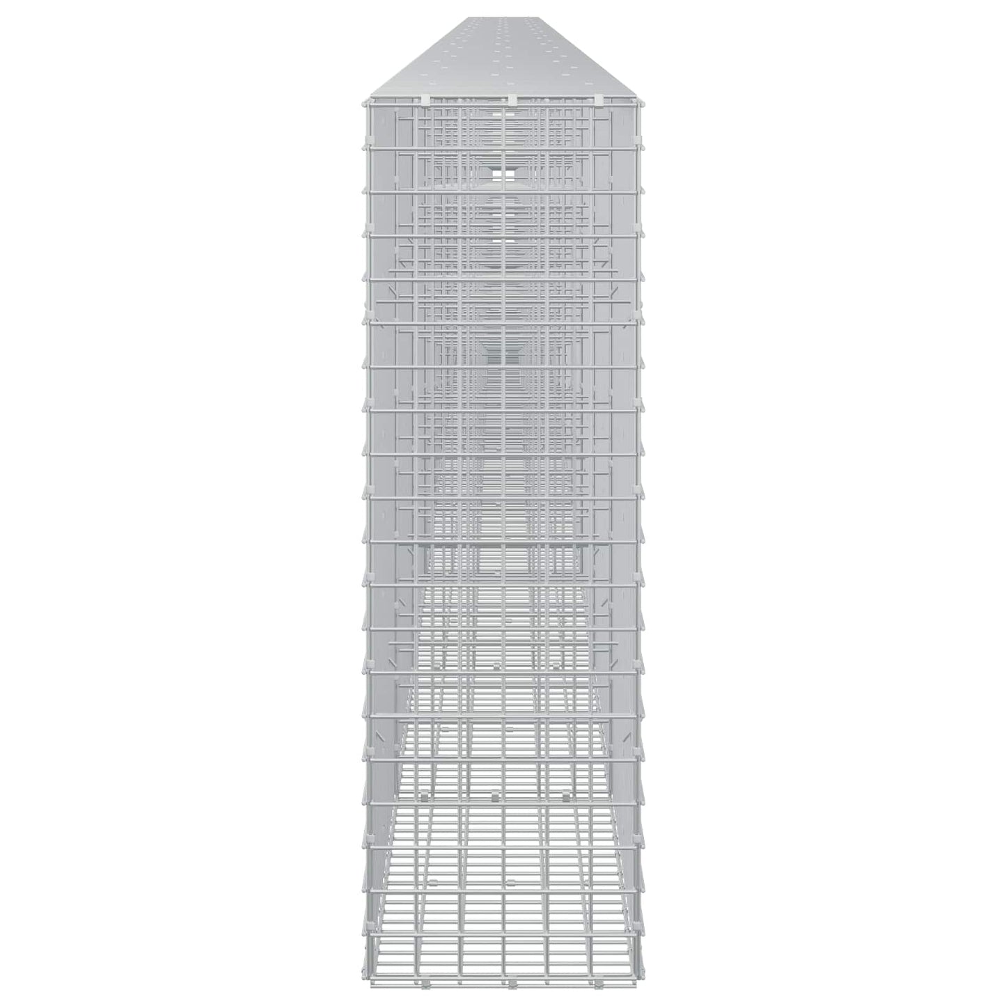 vidaXL Γκαμπιόν με σύρμα 5 mm και πλέγμα 5x5 cm 1200x30x100 εκ
