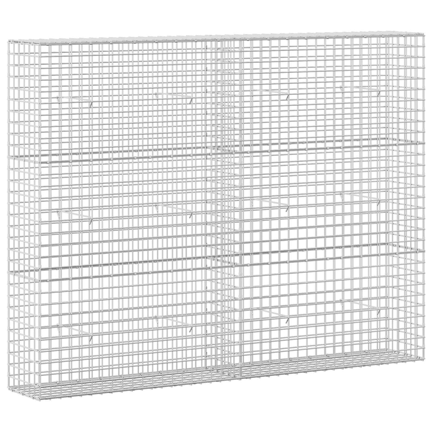 vidaXL Γκαμπιόν με σύρμα 5 mm και πλέγμα 5x5 cm 200x30x150 εκ