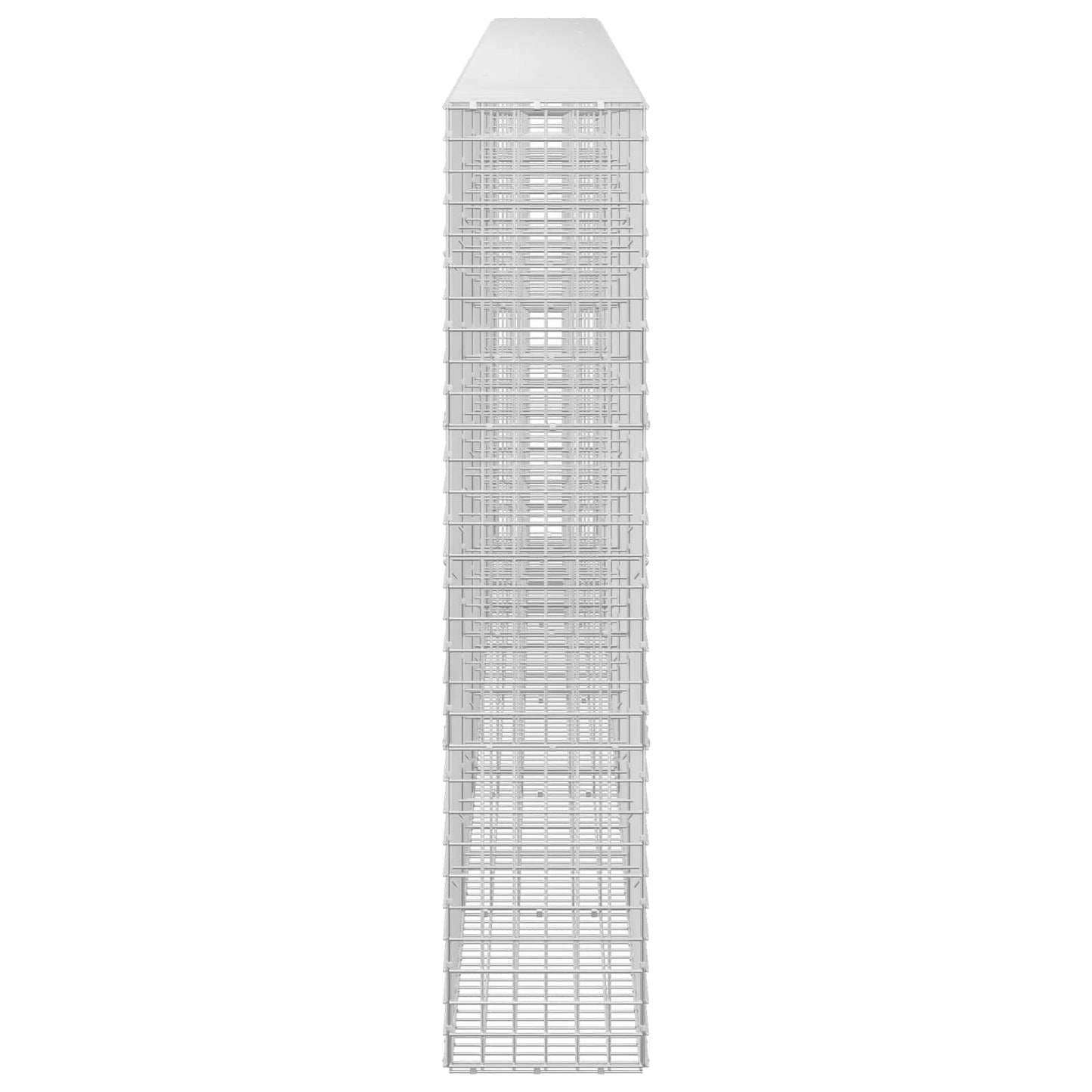 vidaXL Γκαμπιόν με σύρμα 5 mm και πλέγμα 5x5 cm 550x30x150 εκ