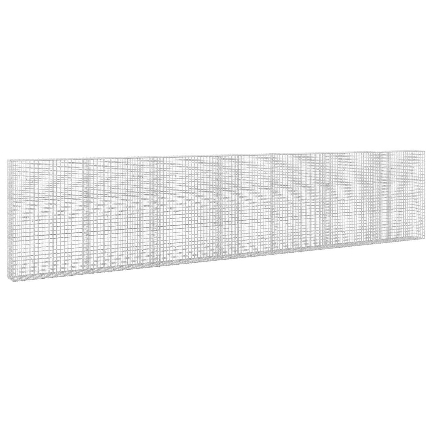 vidaXL Γκαμπιόν με σύρμα 5 mm και πλέγμα 5x5 cm 700x30x150 εκ