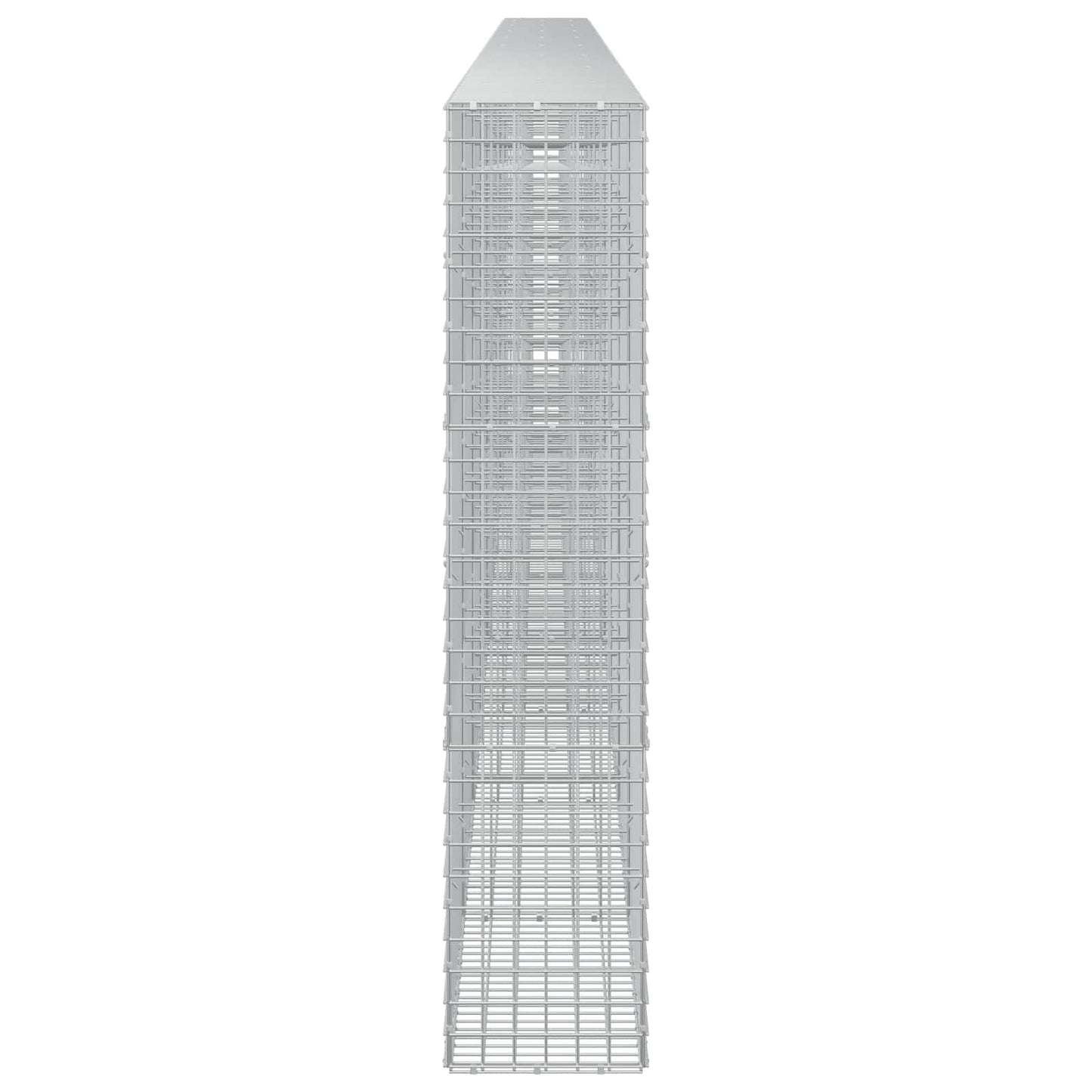 vidaXL Γκαμπιόν με σύρμα 5 mm και πλέγμα 5x5 cm 850x30x150 εκ