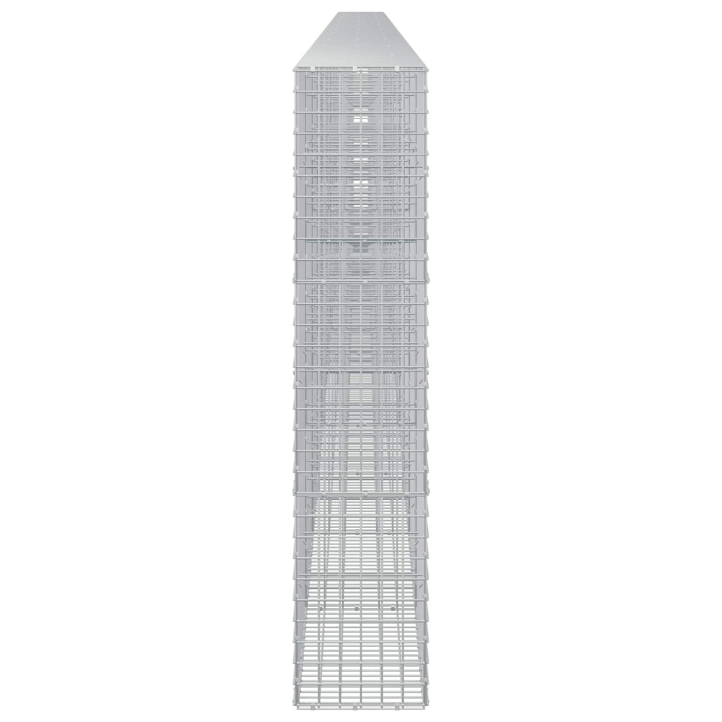 vidaXL Γκαμπιόν με σύρμα 5 mm και πλέγμα 5x5 cm 1150x30x150 εκ