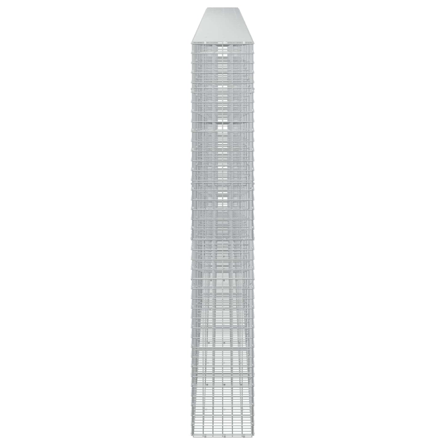vidaXL Γκαμπιόν με σύρμα 5 mm και πλέγμα 5x5 cm 750x30x200 εκ