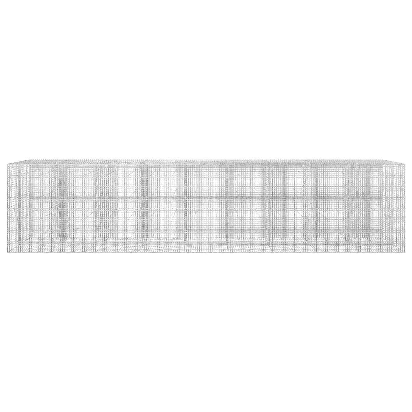 vidaXL Γκαμπιόν με σύρμα 5 mm και πλέγμα 5x5 cm 900x30x200 εκ