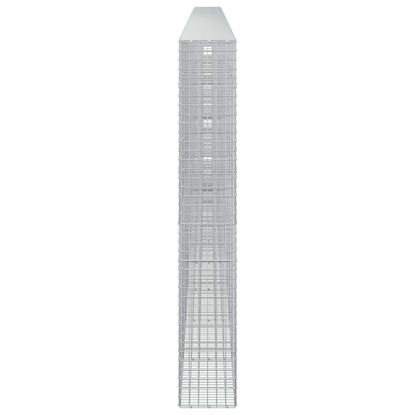 vidaXL Γκαμπιόν με σύρμα 5 mm και πλέγμα 5x5 cm 900x30x200 εκ