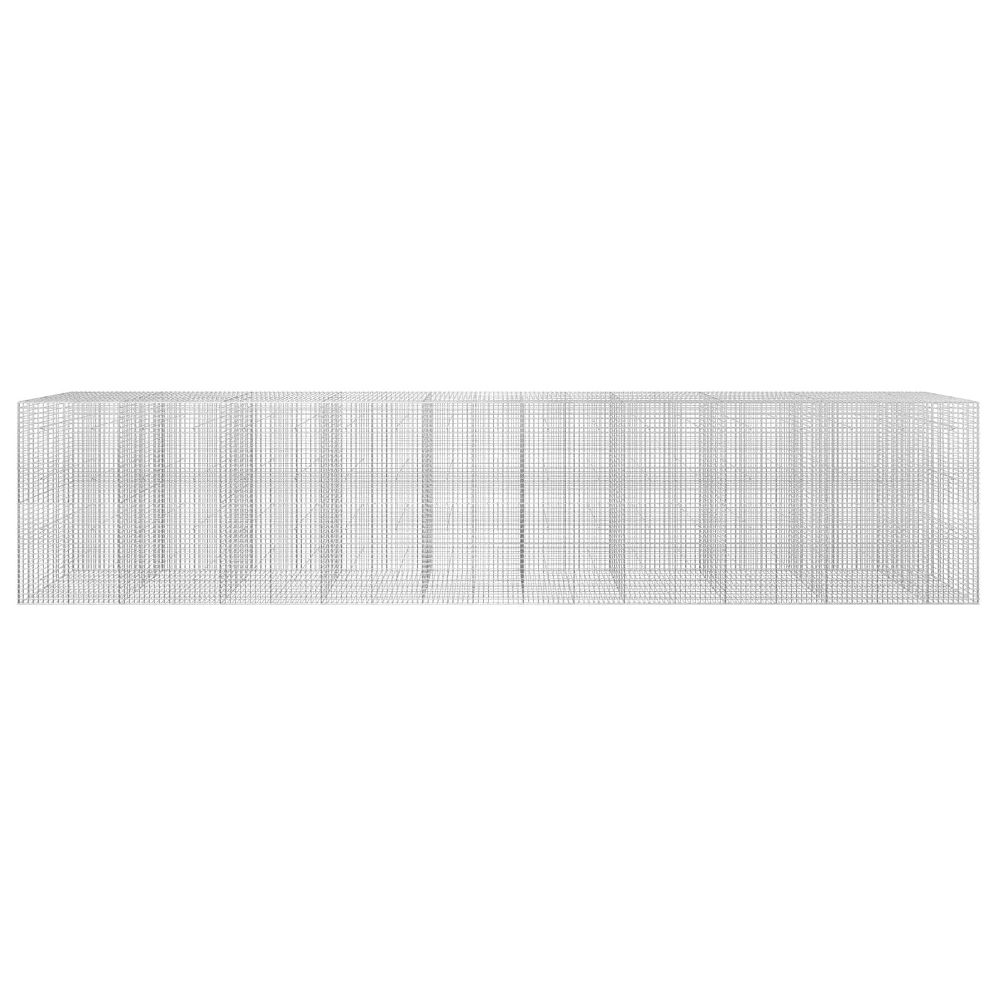 vidaXL Γκαμπιόν με σύρμα 5 mm και πλέγμα 5x5 cm 950x30x200 εκ