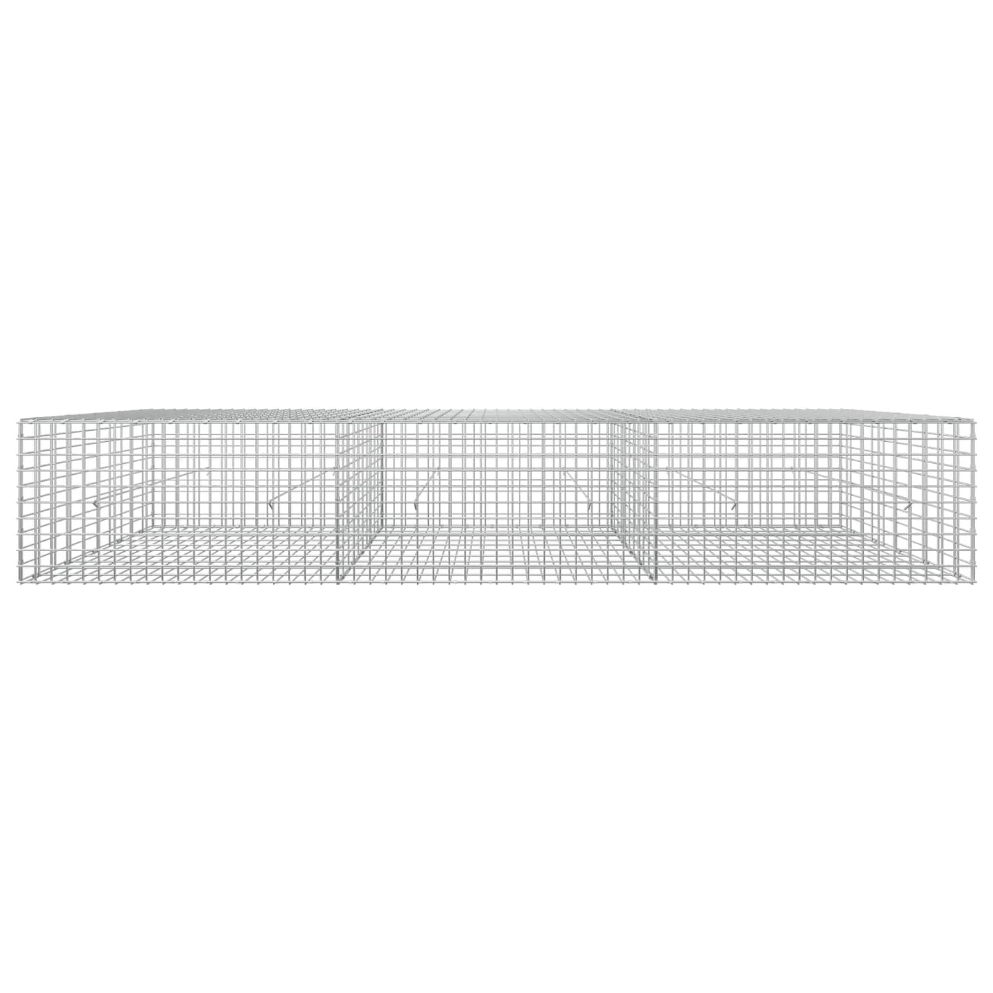 vidaXL Γκαμπιόν με σύρμα 5 mm και πλέγμα 5x5 cm 300x50x50 εκ