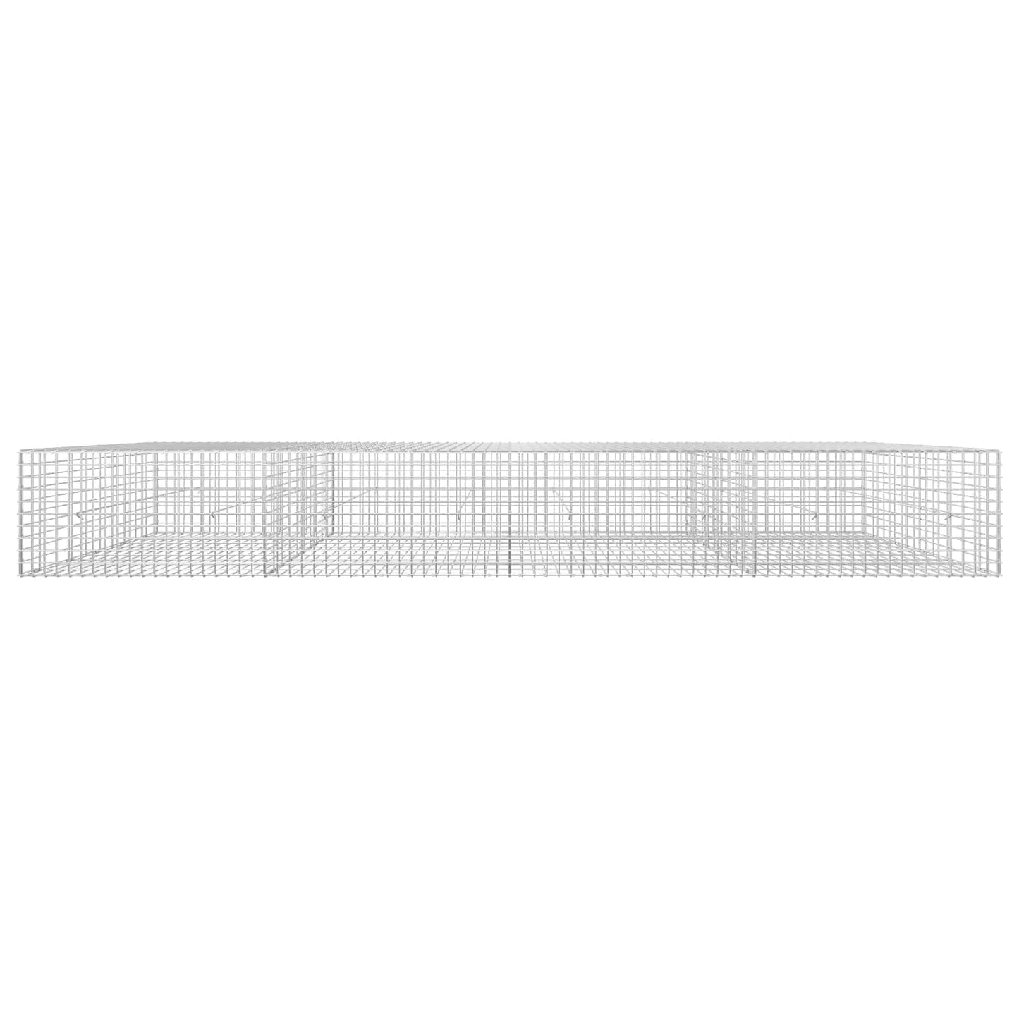 vidaXL Γκαμπιόν με σύρμα 5 mm και πλέγμα 5x5 cm 400x50x50 εκ