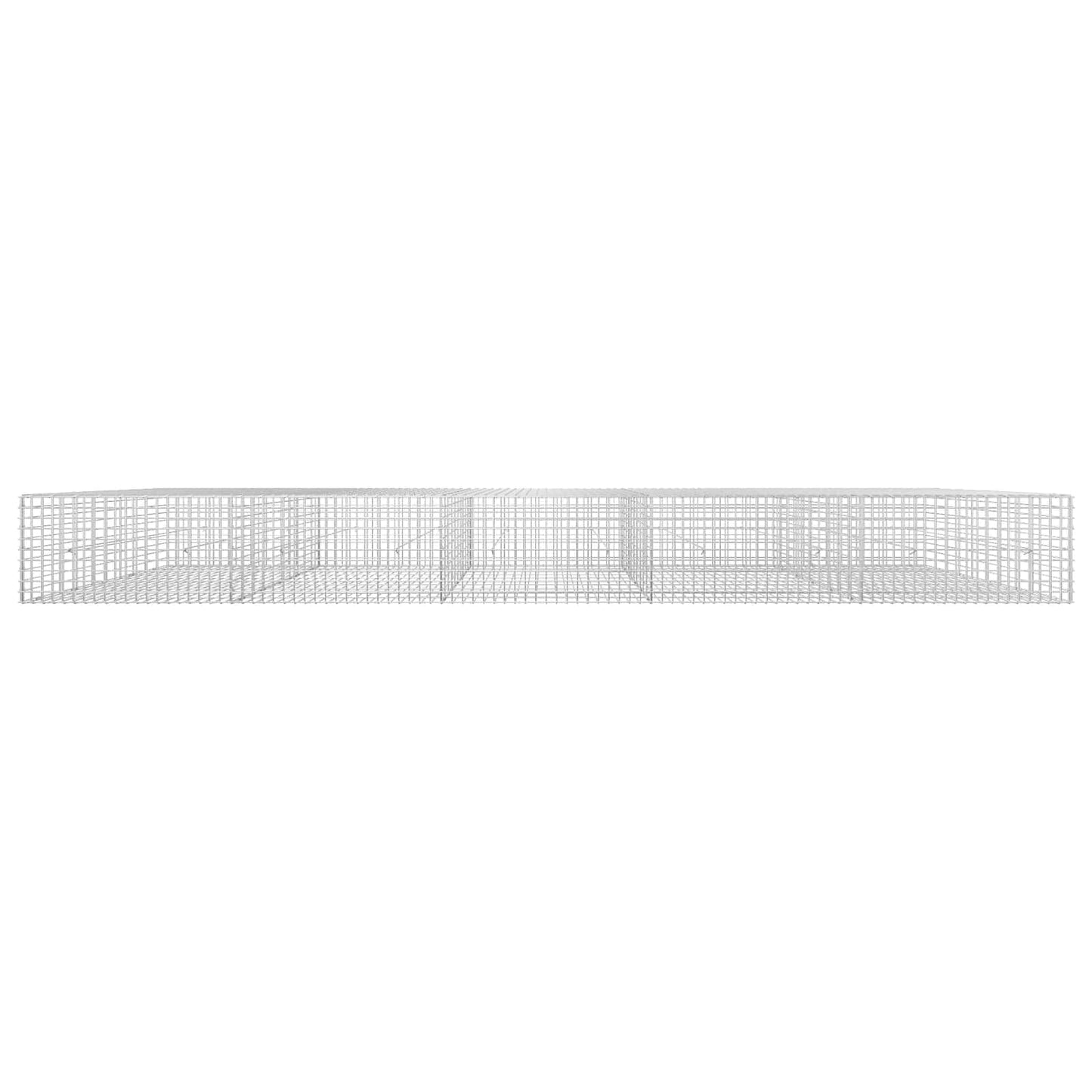 vidaXL Γκαμπιόν με σύρμα 5 mm και πλέγμα 5x5 cm 500x50x50 εκ