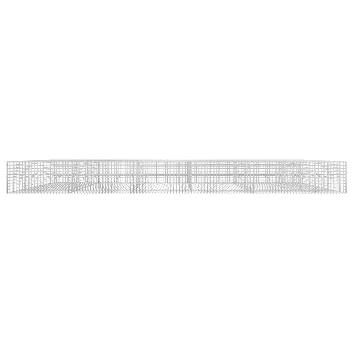 vidaXL Γκαμπιόν με σύρμα 5 mm και πλέγμα 5x5 cm 550x50x50 εκ