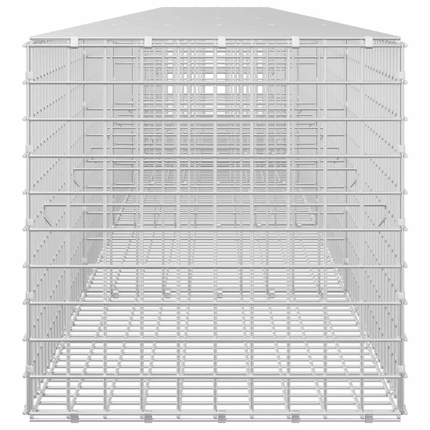vidaXL Γκαμπιόν με σύρμα 5 mm και πλέγμα 5x5 cm 600x50x50 εκ
