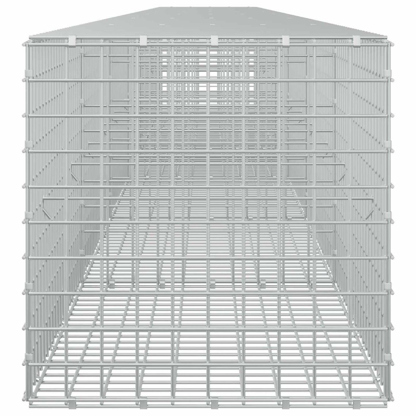 vidaXL Γκαμπιόν με σύρμα 5 mm και πλέγμα 5x5 cm 650x50x50 εκ.