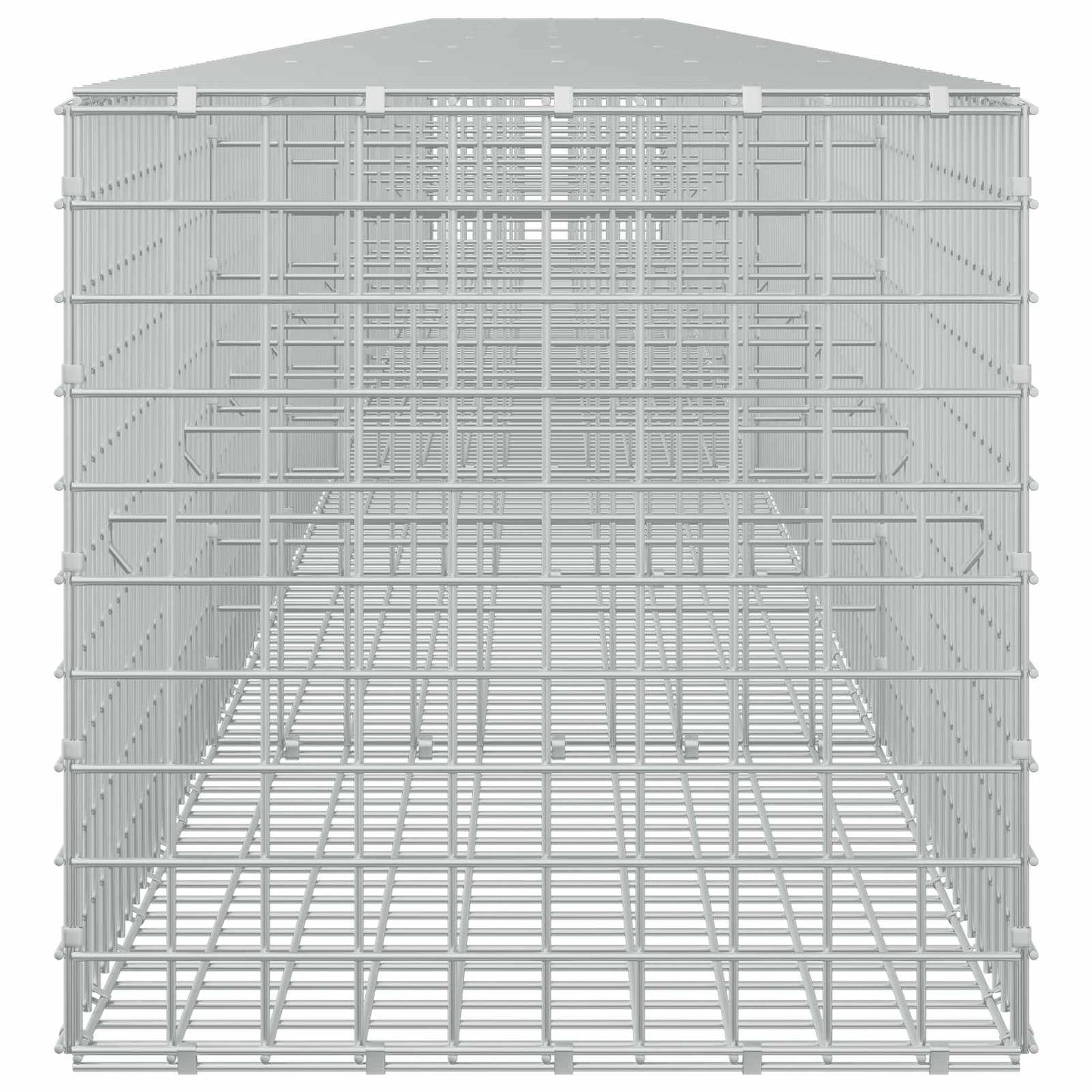 vidaXL Γκαμπιόν με σύρμα 5 mm και πλέγμα 5x5 cm 750x50x50 εκ