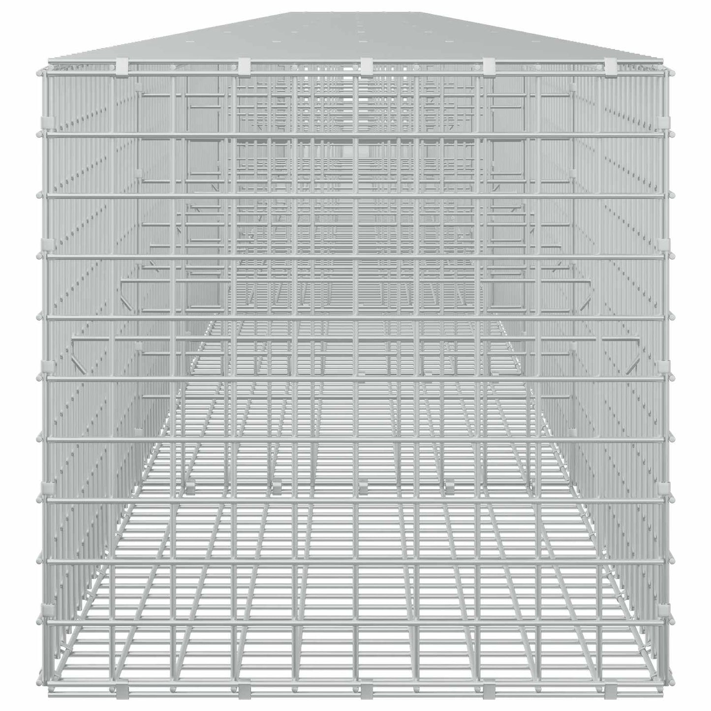 vidaXL Γκαμπιόν με σύρμα 5 mm και πλέγμα 5x5 cm 900x50x50 εκ