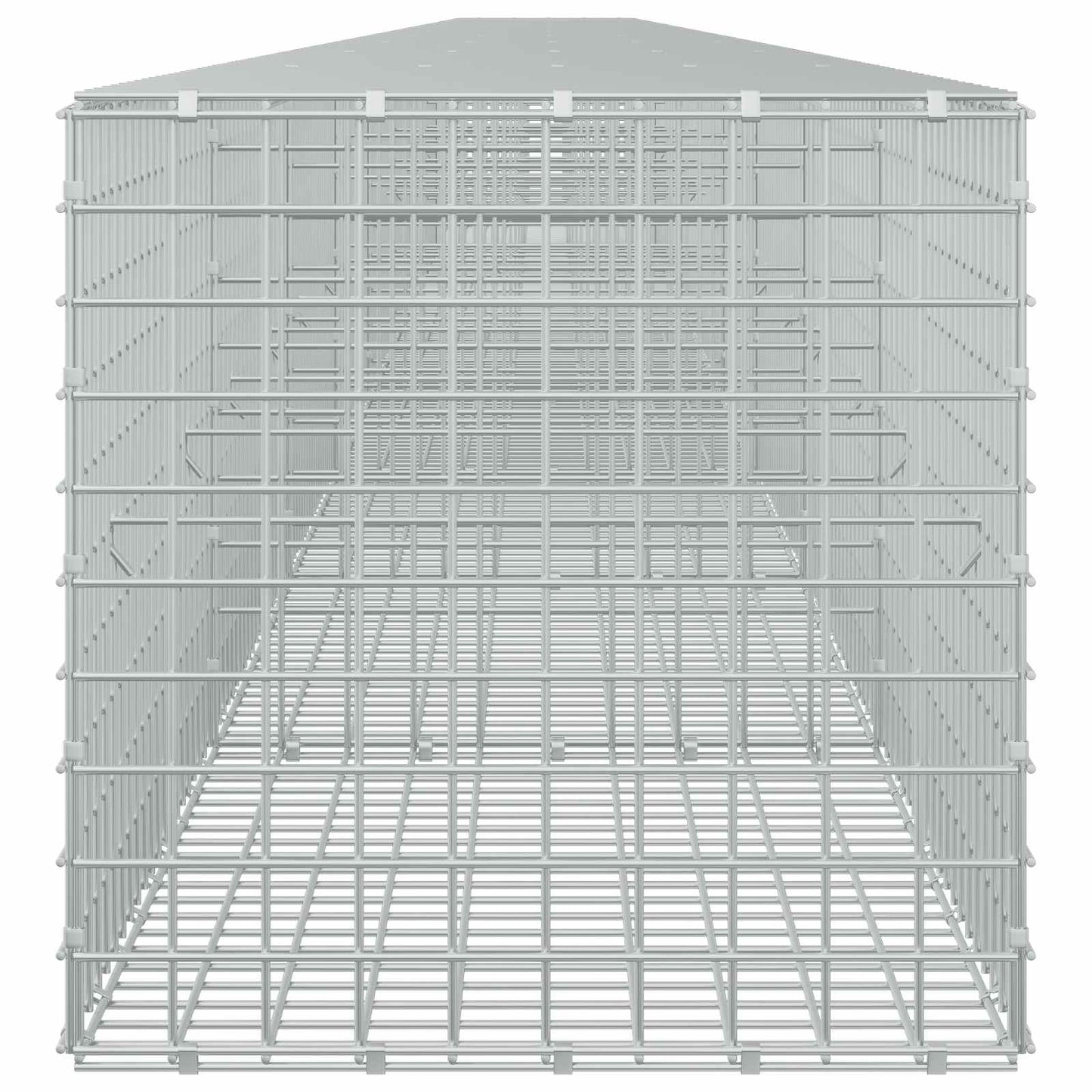 vidaXL Γκαμπιόν με σύρμα 5 mm και πλέγμα 5x5 cm 1050x50x50 εκ