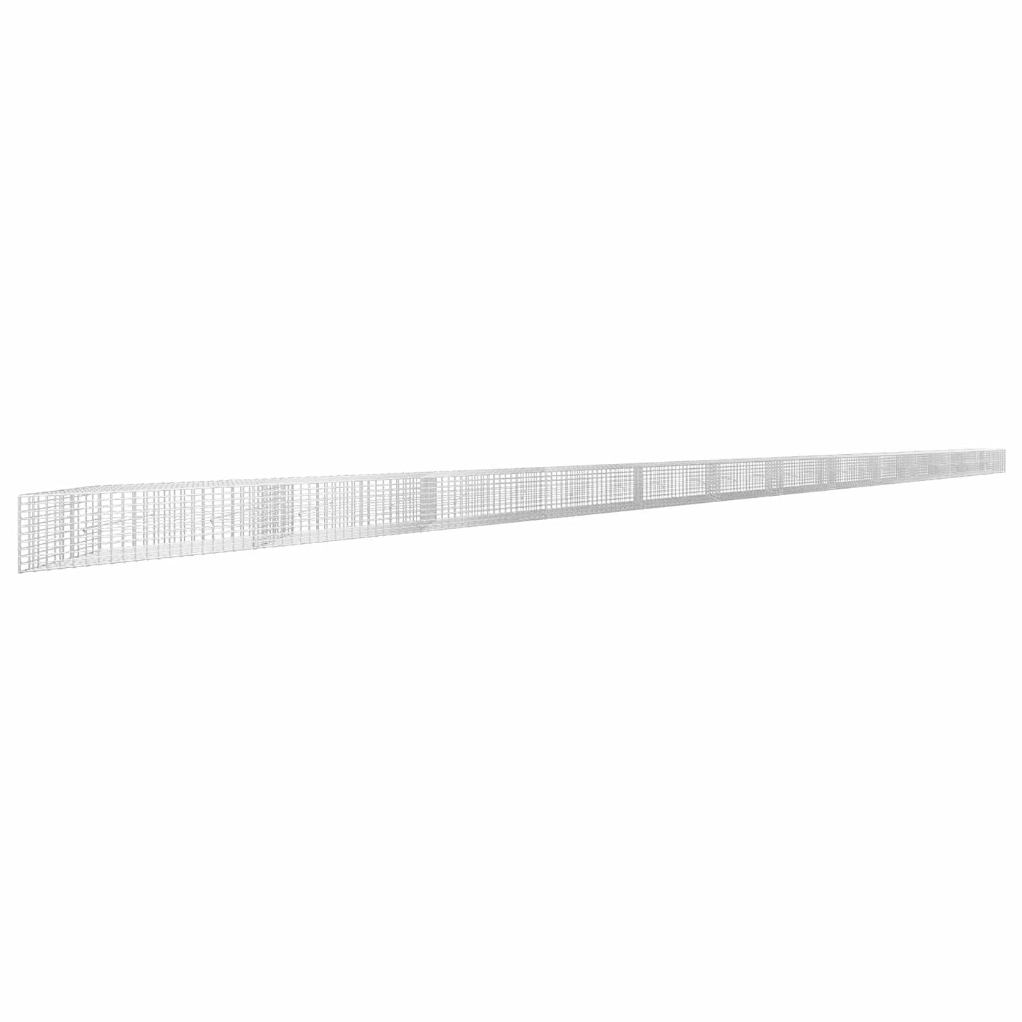 vidaXL Γκαμπιόν με σύρμα 5 mm και πλέγμα 5x5 cm 1200x50x50 εκ