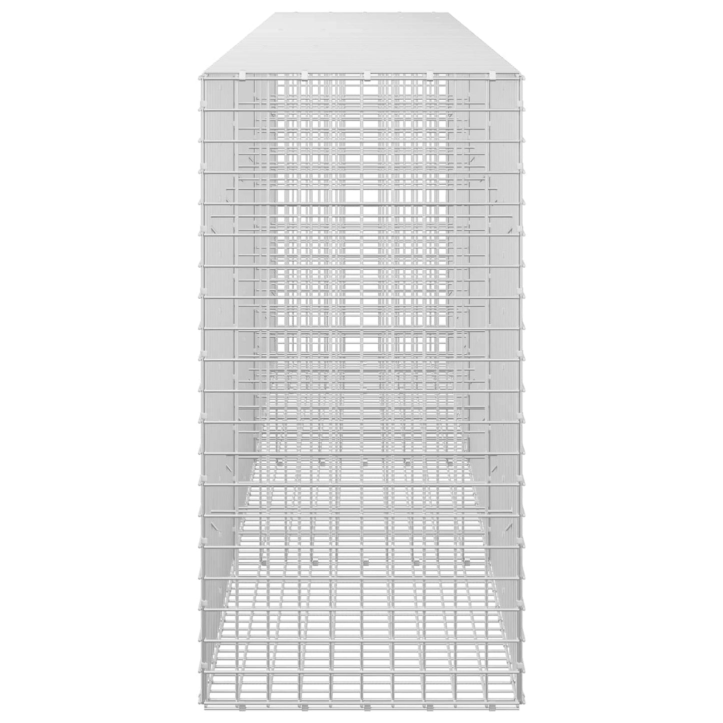 vidaXL Γκαμπιόν με σύρμα 5 mm και πλέγμα 5x5 cm 350x50x100 εκ.