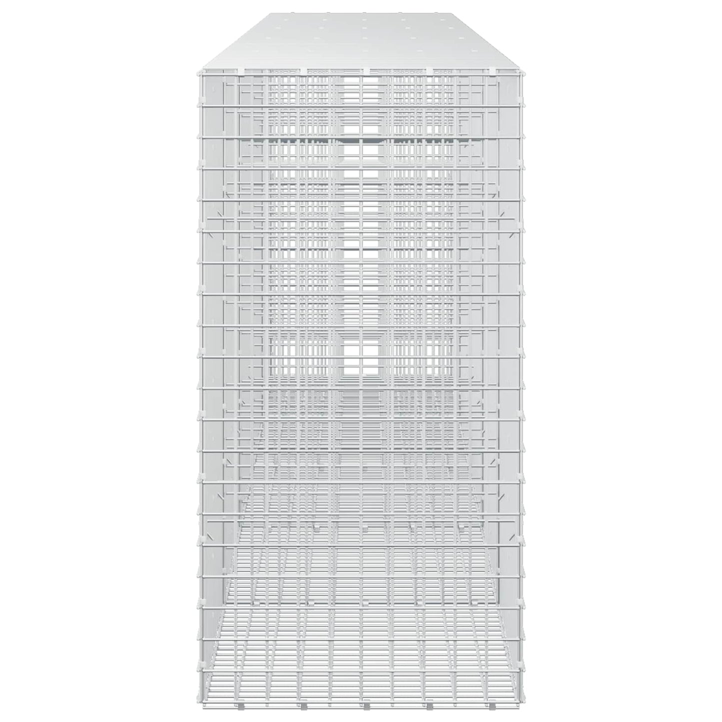 vidaXL Γκαμπιόν με σύρμα 5 mm και πλέγμα 5x5 cm 500x50x100 εκ
